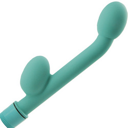 Slimline G Twin: Rabbit vibrators and dual action sex toys double female pleasure