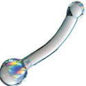 Archer Wand: Glass sex toys are generally shaped for G-Spot stimulation, clitoral rubbing, and labia massage.  
